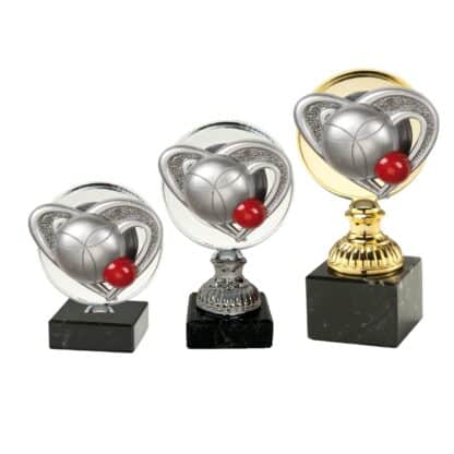 BF015 Passion Jeu de Boules beker goud of zilver